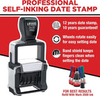 Mark 2000 5430 Professional Self Inking Date Stamp - Image 2