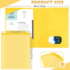 Henoyso 36 Pcs Plastic Folders - Image 2