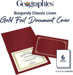 Geographics 45333 Certificate/Document Cover, 12 1/2 x 9 3/4 - Image 5