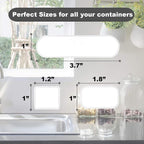 264 Pieces Removable Food Labels Stickers Waterproof Kitchen Labels - Image 6
