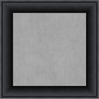 Amanti Art Black Framed Magnetic Board 15x15 X-Small Vision Board by AmantiArt