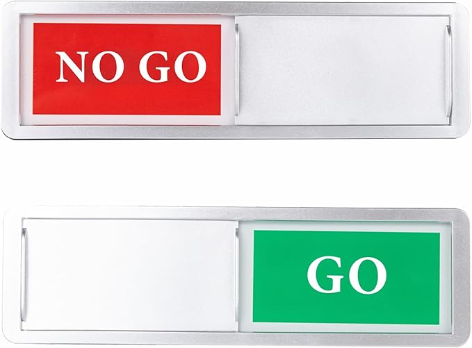 Go/No Go Door Sign Indicator for Office, Conference Room. Room Status Tells by AMAZINGSUN