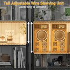 Himimi 4 Tier Wire Shelving - Image 9