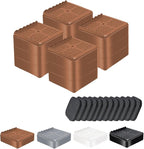 Furniture Risers, 4 Pack Bed Risers by EnjoyLifeEnjoyHappiness