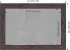 Amanti Art Black Framed Magnetic Board 30x42 Large Vision Board - Image 4