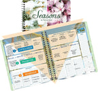 Planner Pad Spiral Bound 3-Tier Funnel Down 12 Month Organizer, July 2025 – by PlannerPad