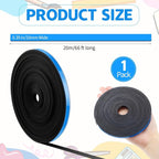 AmazingSpark Magnetic Tape Roll Thin Strips, 0.39 Inch x 66 Feet Magnetic Board - Image 2