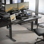 ExaDesk Electric Standing Widened Desk 63 * 30 Inches Adjustable Height - Image 8