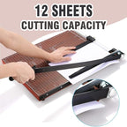 Paper Cutter Heavy Duty 18" Cut Length Professional Large Paper Cutter 12-Sheet - Image 4