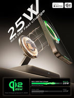 THREEKEY 3 in 1 iPhone 17 Charging Station, MagSafe Charger Compatible - Image 2