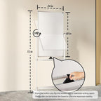 Neatsure Rolling Whiteboard on Wheels, Portable Standing Dry Erase Board Easel - Image 3