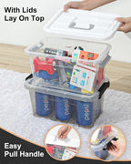 NUMIFUN Plastic Storage Bins - Image 4