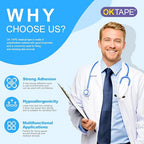 OK TAPE OKPore Transparent Medical Tape - Image 2