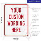 Custom Sign, Personalized Metal Signs, Customize - Image 3