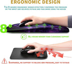 Hokafenle Ergonomic Mouse Pad Wrist Support - Image 5