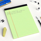 AILZFEI 6pcs Small Note Pad 5x8 College Ruled Green Legal Pads Paper Notepads 6 - Image 7