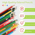 S & E TEACHER'S EDITION Colored Pencils 360Pcs, Coloring Pencils Set Drawing - Image 2