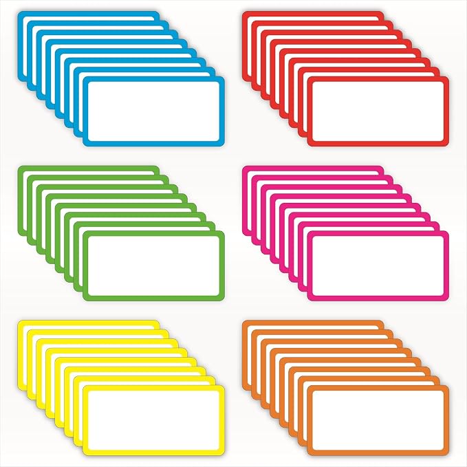 48 Pack Magnetic Dry Erase Labels by IMAGAME