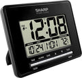 Sharp Atomic Desktop Clock – Auto Set Digital Alarm Clock by Sharp