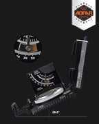 AOFAR AF-4074 Military Compass for Hiking, Lensatic Sighting Waterproof - Image 3