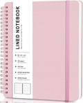 Lined Spiral Journal Notebook, B5 Spiral Notebook, 7.8''×10'' Journaling by ABERLLS