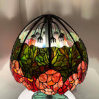 Bieye LS02 Lily Flower Blown Glass Lampshade - Image 9