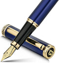 BEILUNER Blue Fountain Pen, Stunning Luxury Pens by BEILUNER