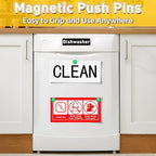 VNDUEEY 16 Pack Green Fridge Magnets, Strong Magnets - Image 6