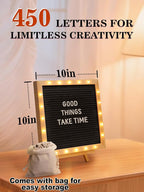 Changeable Felt Letter Board - Image 3