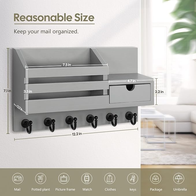 FifthQuarter Key and Mail Holder - Image 2