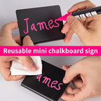 10 Pack Acrylic Mini Chalkboard Signs - Image 4