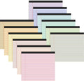 Lincia 12 Pcs 11" x 9.5" Legal Pads College Ruled Notepad Landscape Notebook by Lincia