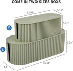 FABROK 2 Pack Cable Management Box, Cord Organizer Box - Image 2