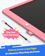 TEKFUN LCD Writing Tablet for Kids Girls Toys, 12 Inch Erasable Drawing Tablet - Image 5