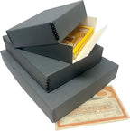 Lineco Museum Archival Storage Box, 11.75x18.25x3 in. Drop Front Design. - Image 8