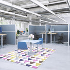 Versare Hush Panel Cubicle Kit | Workstation Partition Walls | Sound Dampening - Image 3