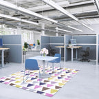 Versare Hush Panel Cubicle Kit | Workstation Partition Walls | Sound Dampening - Image 3