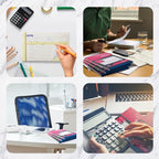 XKDOUS 20 Pack Invoice Book, 2-Part Carbonless, 5-9/16" x 8-7/16" Invoice - Image 6