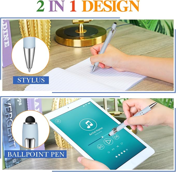 Zonon 38 Pieces Rubberized Ballpoint Pen - Image 5