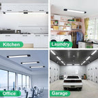 Modlicht Plug in Light Fixture 2FT Linkable 5000K Under Cabinet Lighting - Image 2