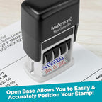 MaxMark Self-Inking Rubber Date Office Stamp - Image 5