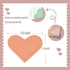 Leather Heart Bookmarks - Image 3