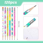 TecUnite 120 Pcs Scented HB Pencils - Image 3