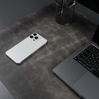 TORONATA Jersey Genuine Calfskin Leather Desk Pad, Office Desk Mat - Image 4