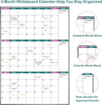 ARCOBIS 3-Month Dry Erase Calendar - Image 3