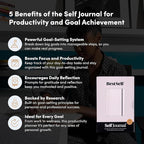 BestSelf 13-Week Self Journal & Goal Planner – Undated Daily ADHD-Friendly - Image 2