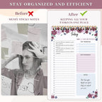 Thboxes 60 Pages To Do List Notepad, 6.7” X 9.8” To Do List Notebook Tear Off - Image 4