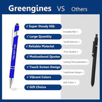 Greengines 10 Pcs Inspirational Pens - Image 5
