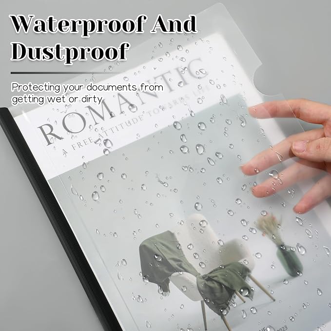 100 Pack Clear Report Covers - Image 4