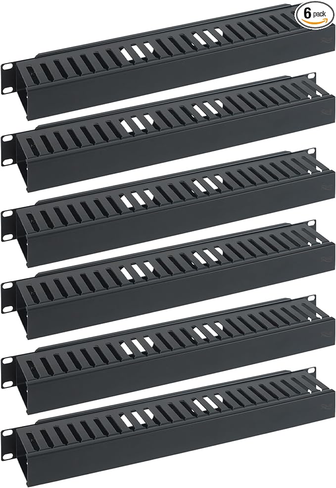ICC 1U Finger Duct Cable Manager Panel by ICC
